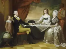 Savage, Edward: Washingtonova rodina