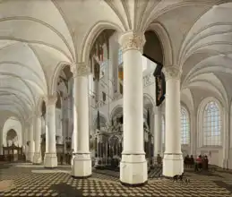 Houckgeest, Gerard: Ambulatorium v Nieuwe Kerk v Delftu