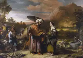 Eeckhout, Gerbrand van den: Rebeka a Eliezer u studny