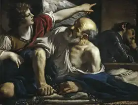 Guercino: Sv. Petr osvobozen andělem