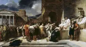 Lethiere, Guillaume: Brutus odsuzuje svého syna k smrti