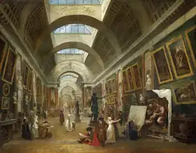Robert, Hubert: Grand Galerie (Louvre)