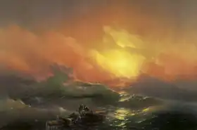 Aivazovsky, Ivan K.: Devátá vlna