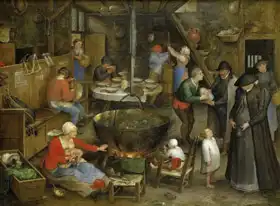 Brueghel, Jan (st.): Návštěva statku