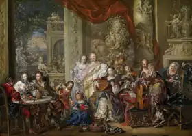 Platzer, Johann Georg: Koncert v paláci