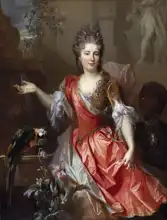 Largillierre, de Nicolas: Portrét ženy (nejspíše Claude Lambert de Thorigny)