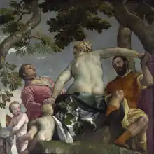 Veronese, Paolo: Čtyři Alegorie lásky - nevěra