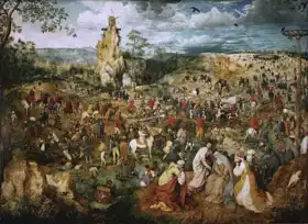 Brueghel, Pieter (st.): Procesí na Kalvárii