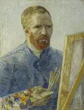 Gogh, Vincent van: Autoportrét jako malíř