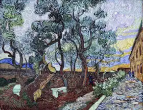 Gogh, Vincent van: Zahrada nemocnice sv. Pavla v Saint Remy