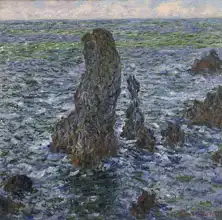 Monet, Claude: Pyramidy u Port Coton
