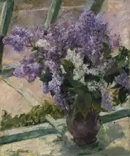Cassatt, M. S.: Šeříky v okně