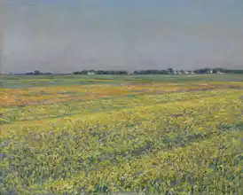 Caillebotte, Gustave: Pole u Gennevilliers