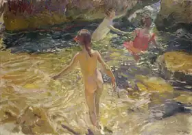 Sorolla y Bastida, Joaquin: Koupání