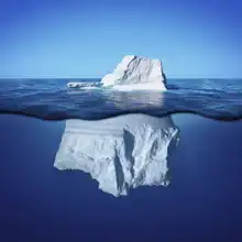 Neznámý: Plující ledovec