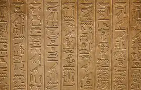 Neznámý: Egyptské hieroglyfy