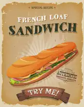 Neznámý: French Loaf Sandwich