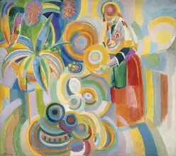Delaunay, Robert: Portugalská žena