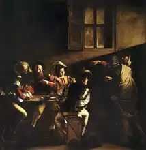 Caravaggio, M.: Povolání sv. Matouše