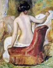 Renoir, Auguste: Akt v křesle