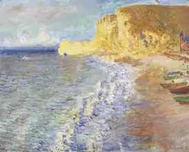 Monet, Claude: Ráno u Etretatu
