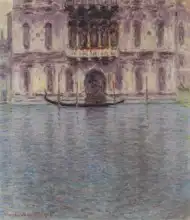 Monet, Claude: Palazzo Contarini, Benátky