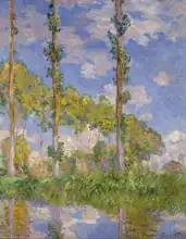 Monet, Claude: Topoly, slunce