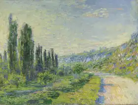 Monet, Claude: Cesta do Véuil