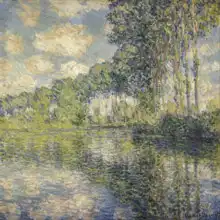 Monet, Claude: Topolky na řece Epte