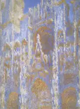 Monet, Claude: Rouenská katedrála, efekt slunce