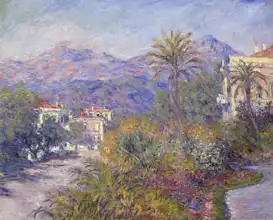 Monet, Claude: Ulice Romada v Bordigheře