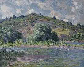 Monet, Claude: Břehy Seiny v Port Villez