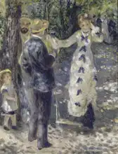 Renoir, Auguste: Na houpačce