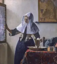 Vermeer, Jan: Žena se džbánem na vodu