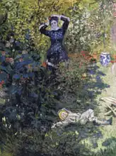 Monet, Claude: Camille a Jean v Argenteuil