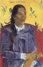 Gauguin, Paul: Vahine No Te Tiare (Žena s květinou)