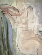Matisse, Henri: Sedící růžový akt