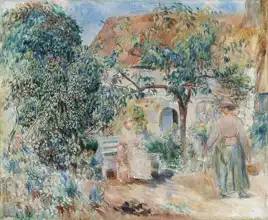 Renoir, Auguste: Zahrada v Bretani