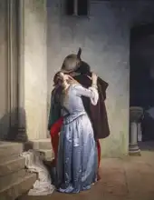 Hayez, Francesco: Polibek