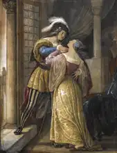 Hayez, Francesco: Romeo a Julie