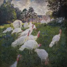Monet, Claude: Králík a kuřata