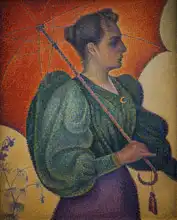 Signac, Paul: Dáma s deštníkem