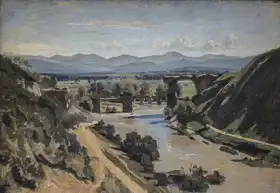 Corot, J. B. Camille: Most v Narni