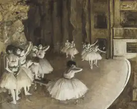 Degas, Edgar: Baletní zkouška