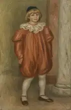Renoir, Auguste: Claude Renoir v klaunském kostýmu