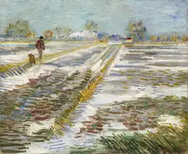 Gogh, Vincent van: Krajina pod sněhem