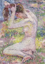Rysselberghe, Théo van: Sedící akt