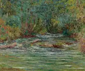 Monet, Claude: Řeka Epte v Giverny