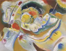 Kandinsky, Wassily: Little painting with yelllow