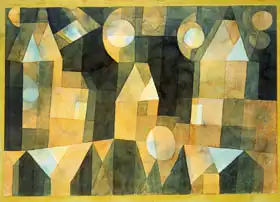 Klee, Paul: Tři domy a most